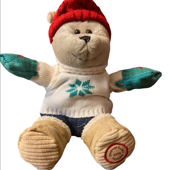 Starbucks 2006 Teddy Bear Winter - Picture 9 of 12
